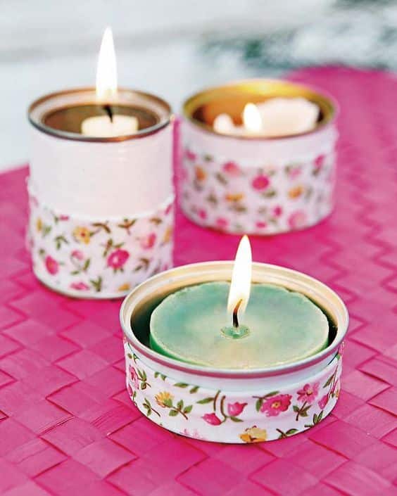 Decoração com Elementos Reciclados