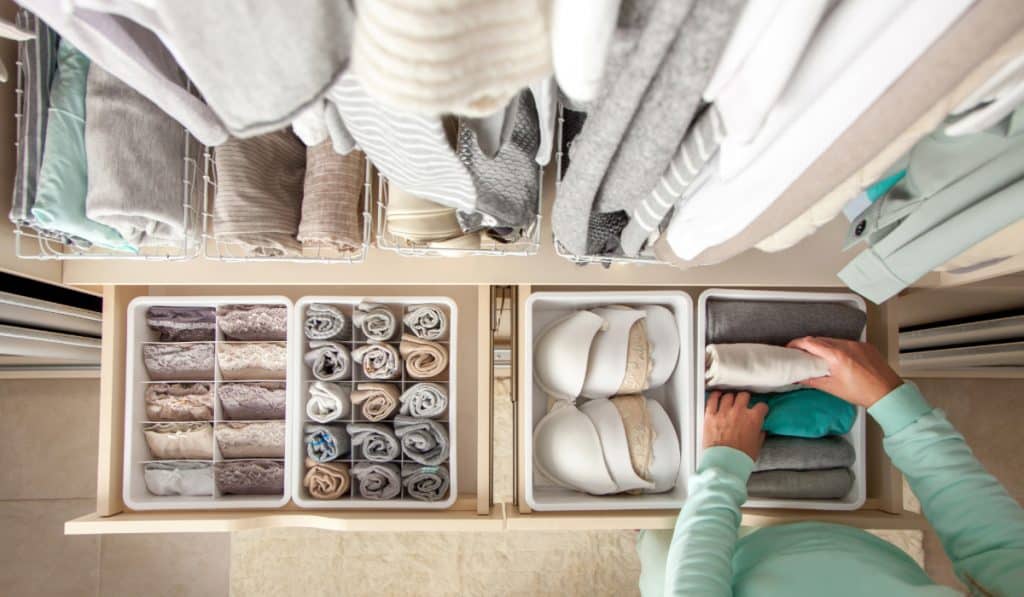 organizacao para guarda-roupa