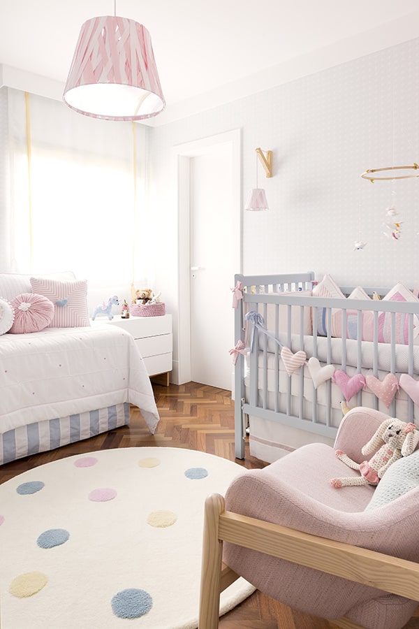 quarto de bebe feminino delicado