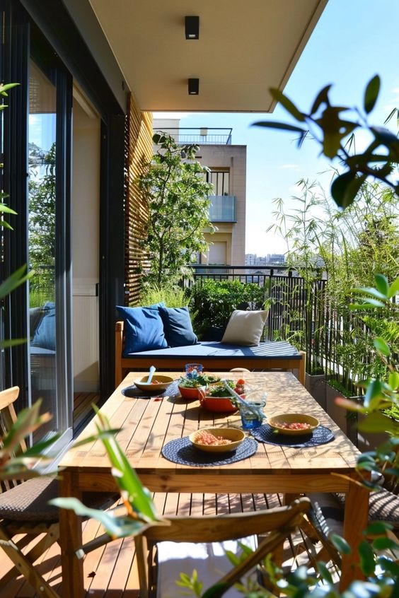 varanda de apartamento