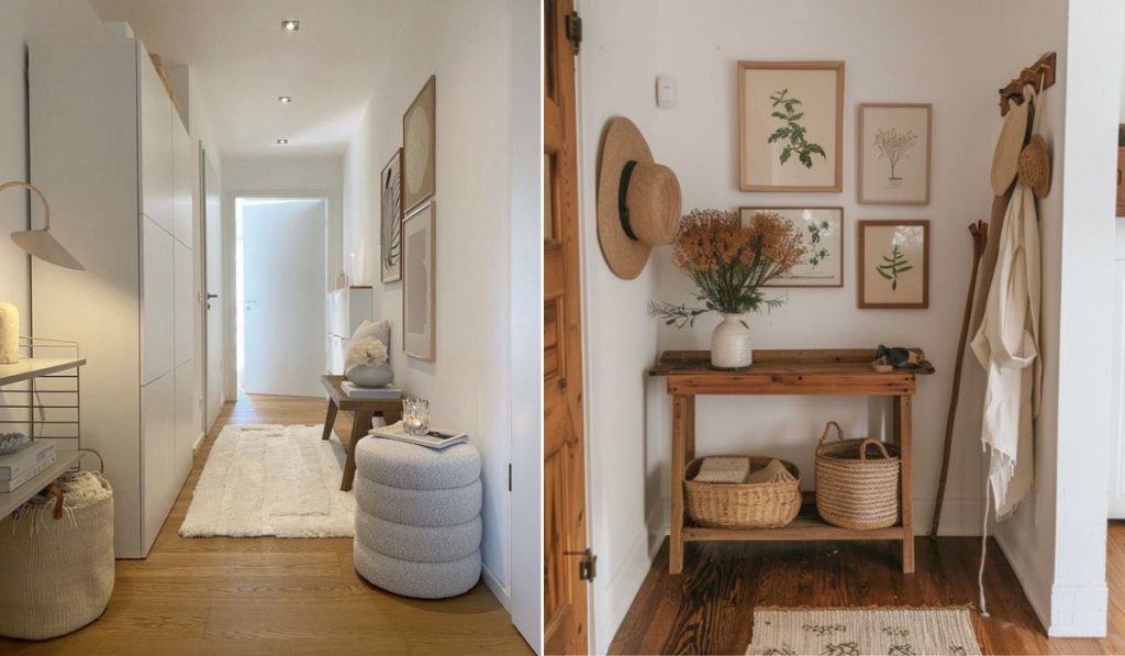 5 Maneiras de Adicionar Beleza ao Visual do Corredor
