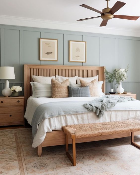 cores relaxantes na decoracao de interiores
