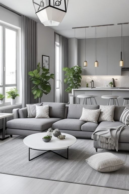 decoracao cinza para apartamento
