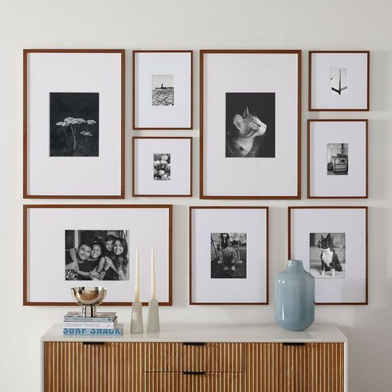 fotos na decoracao de parede