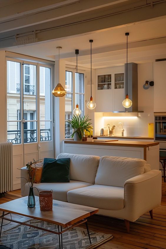 iluminacao aconchegante para apartamento pequeno
