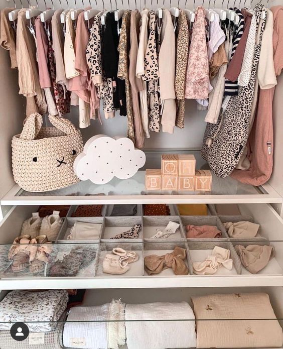 organizacao para guarda-roupa infantil
