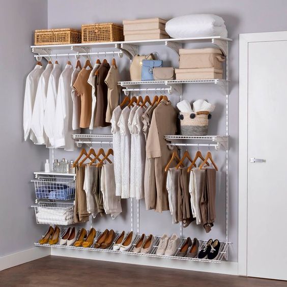 organizacao para roupas