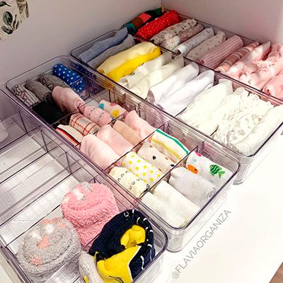 organizadores para roupa de bebe