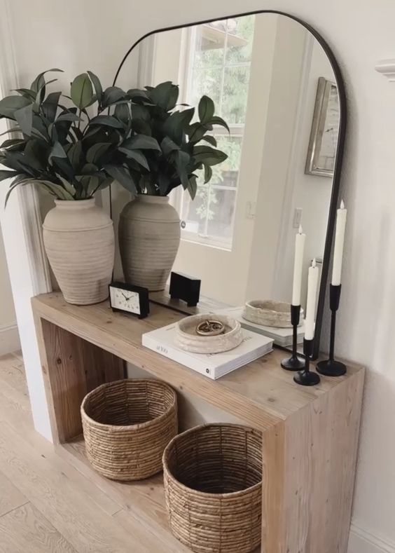 ideia para decorar com planta