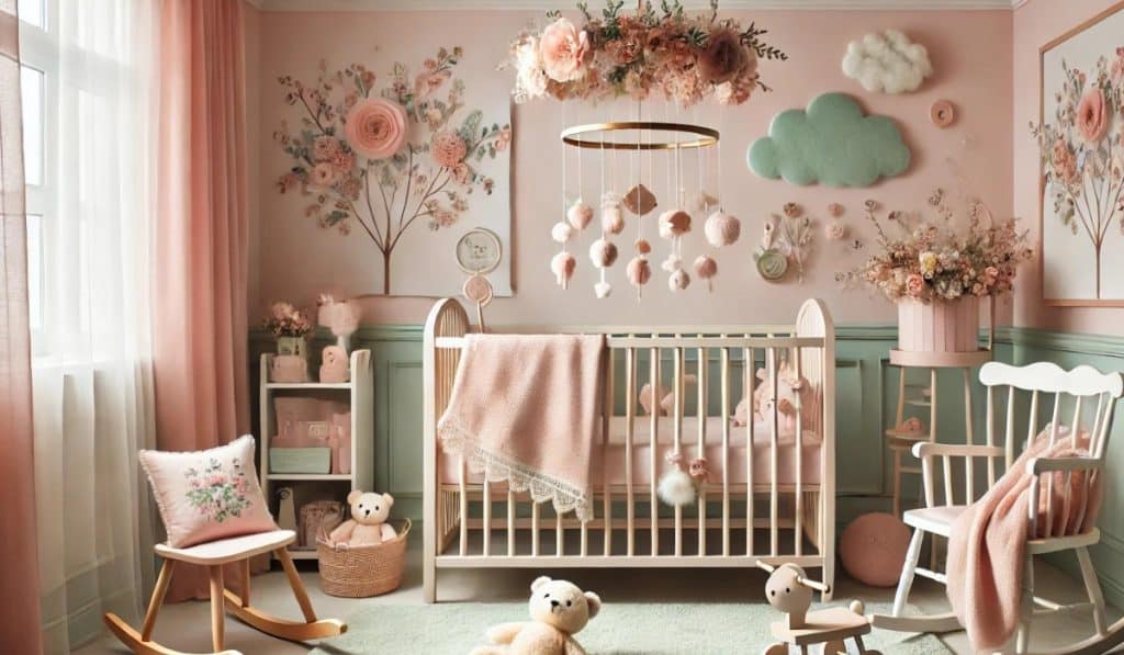 3 itens decorativos para um quarto de bebê delicado