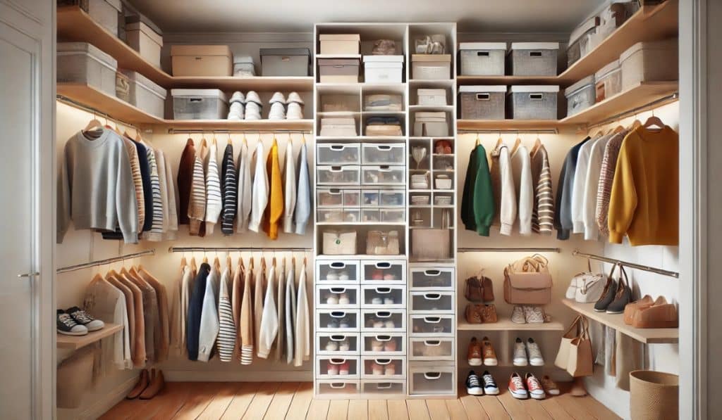 7 dicas para organizar o closet de forma prática