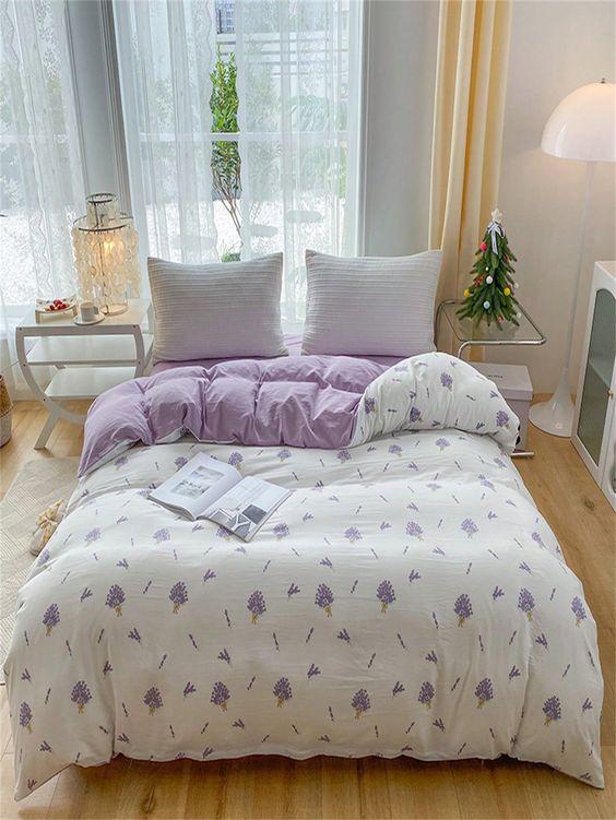 quarto de casal lilas