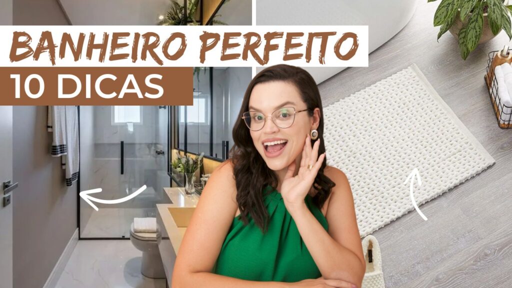 10 passos para ter um banheiro chique e perfeito