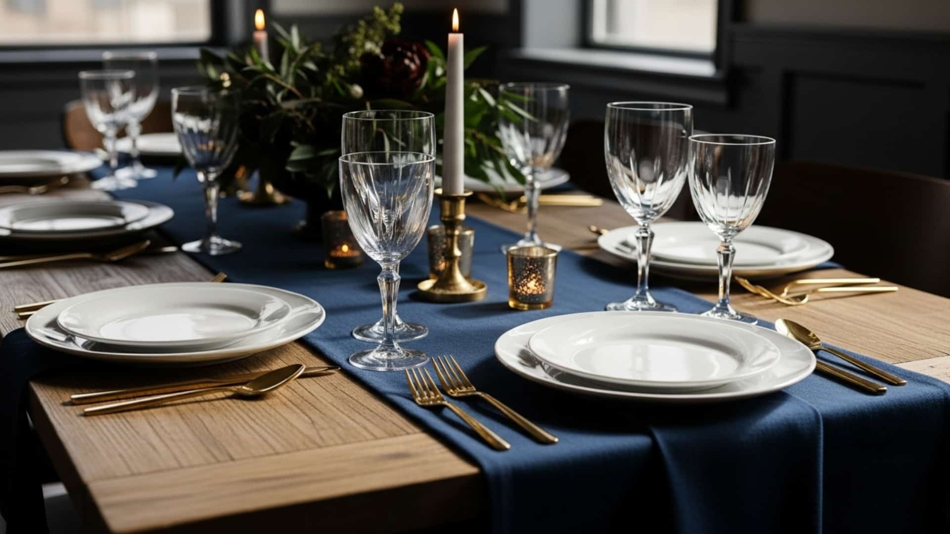 Mesa de Almoço de Dia dos Pais